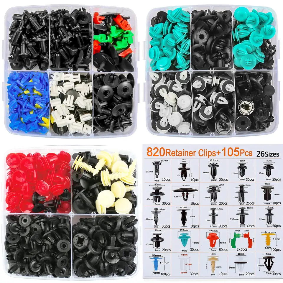 CAR CLIPS 925 PCS