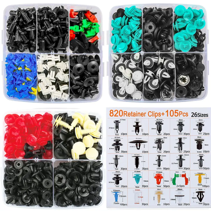 CAR CLIPS 925 PCS